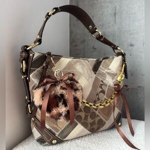 Vintage Coach Carly Patchwork Bag
